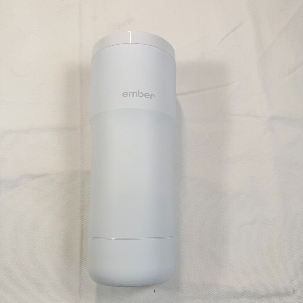 Ember TM151202US Temperature Control Mug Travel, White - 12oz